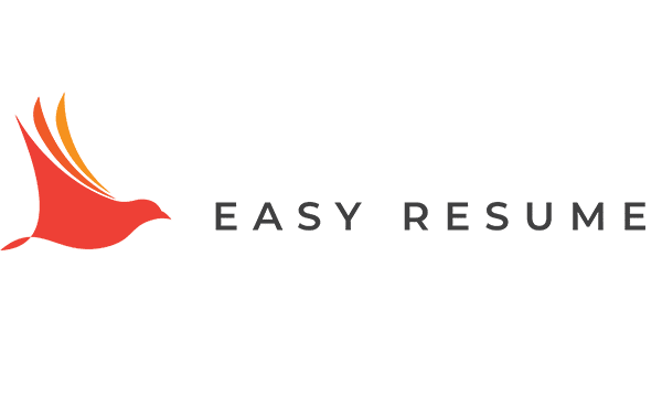 Orange logo of Easy Resume